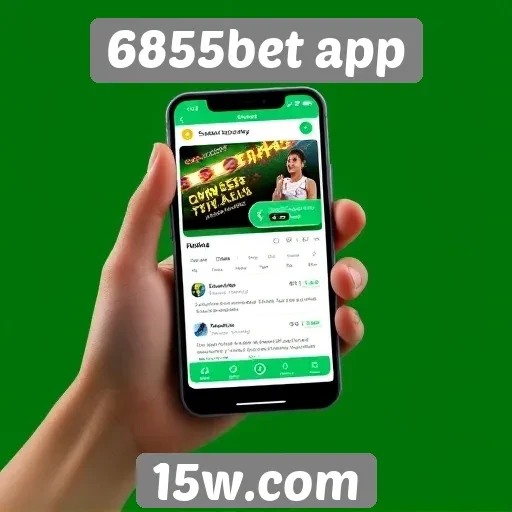 Entretenimento e praticidade com o 6855bet app